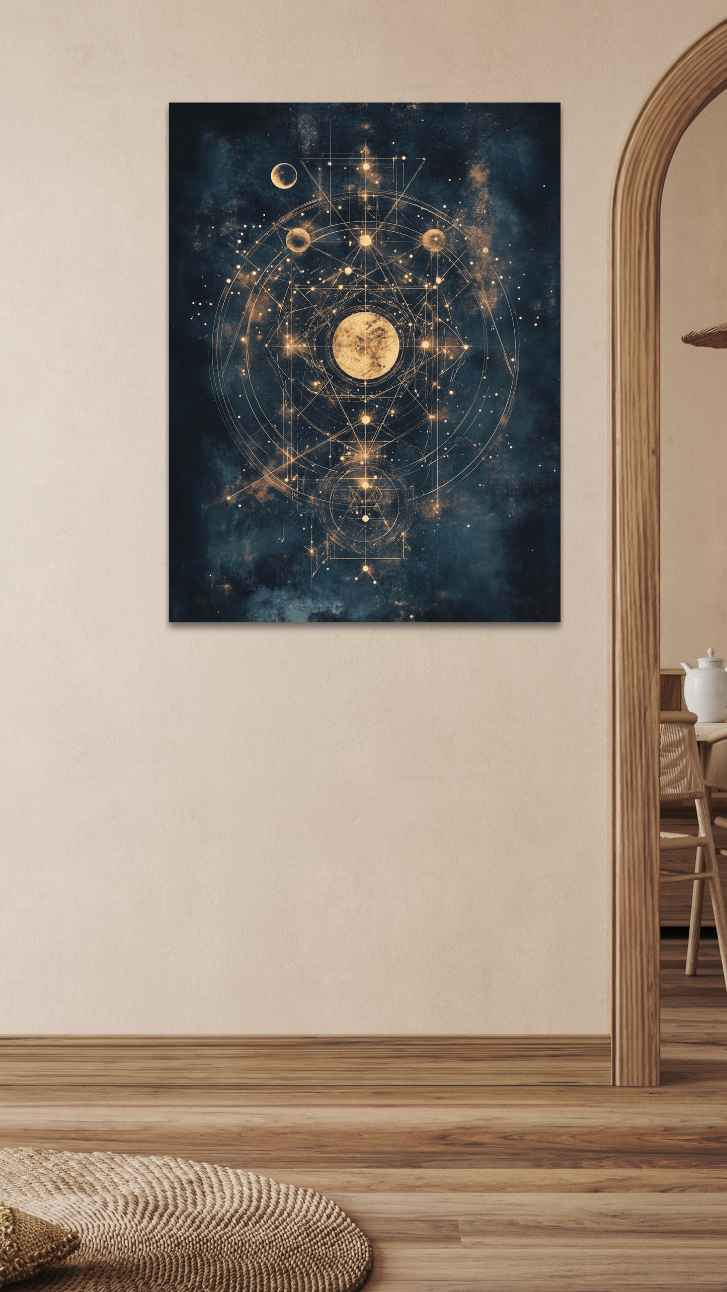 Cancer Zodiac Canvas Print (June 21 - July 22) | Nurturing & Emotional Art